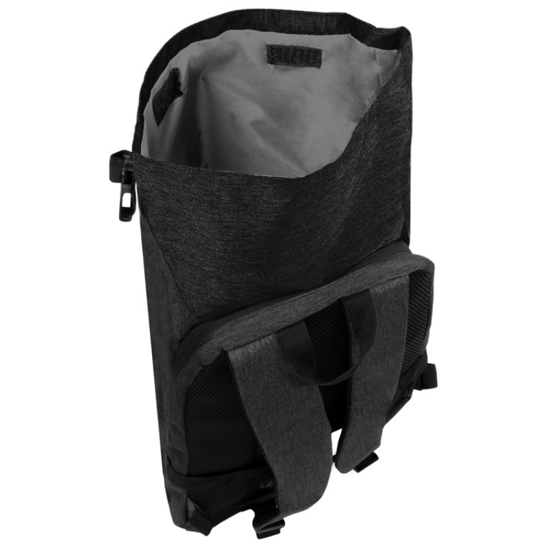 Рюкзак Shed водостойкий с двумя отделениями для ноутбука 15'', черный