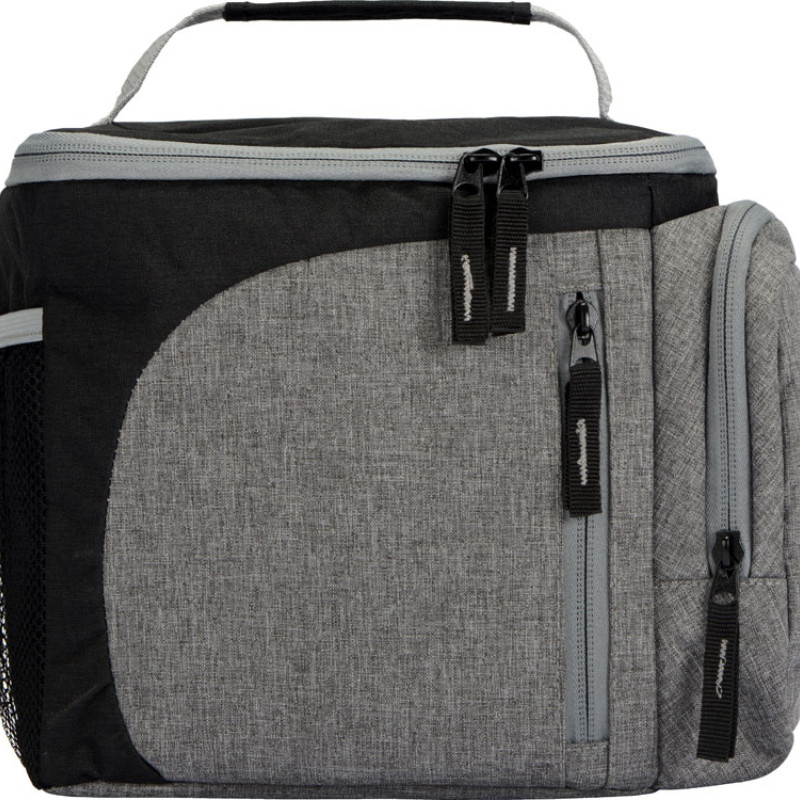 Сумка-холодильник Festival, серый/черный