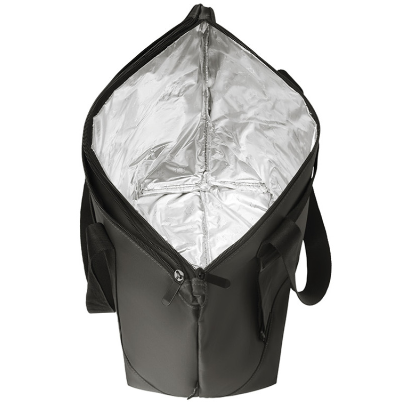 Сумка-холодильник «Cool XL» с двумя лямками на плечо, темно-серый