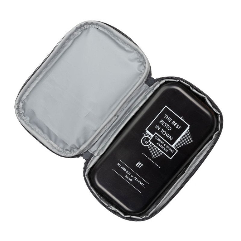 RESTO 5501 grey Изотермическая сумка для ланч боксов, 1.7 л, /12 RESTO 5501 grey Изотермическая сумка для ланч боксов, 1.7 л, /12