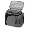 Сумка-холодильник Festival, серый/черный