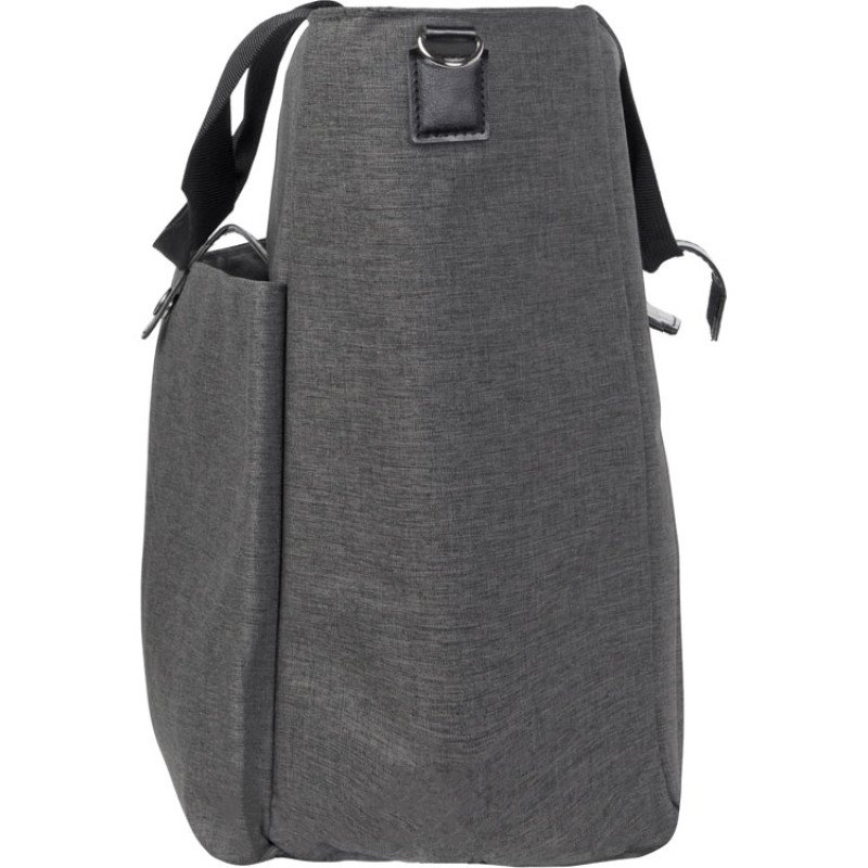 Сумка-холодильник Fabrizio со штопором, серый/черный Сумка-холодильник Fabrizio со штопором, серый/черный