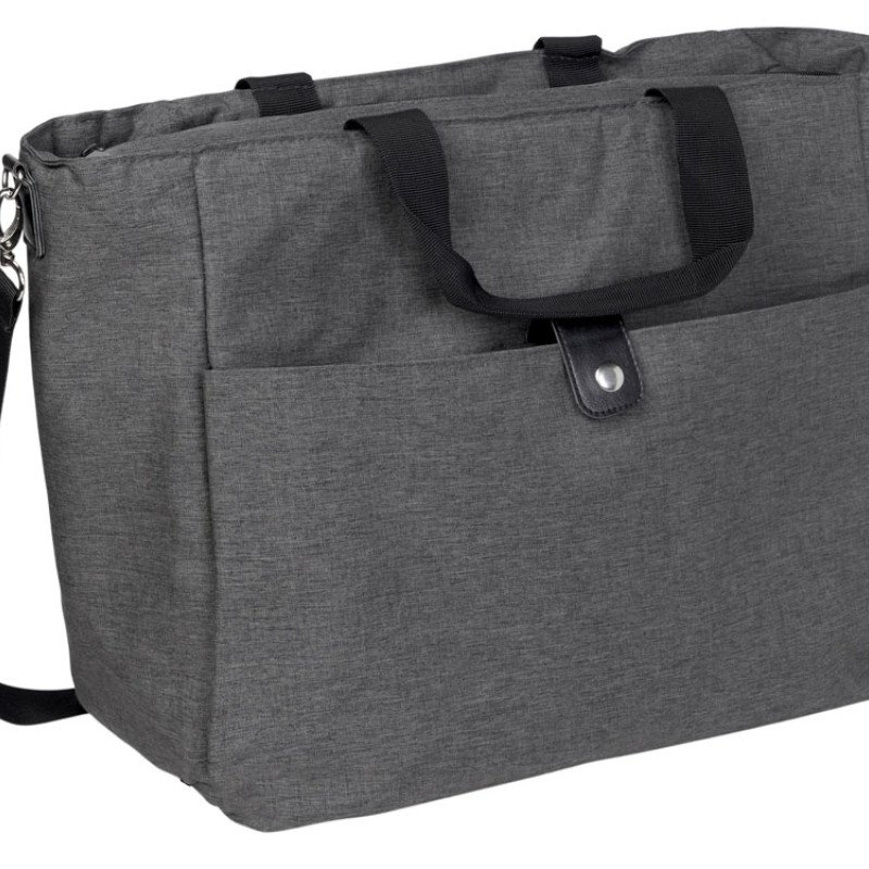 Сумка-холодильник Fabrizio со штопором, серый/черный Сумка-холодильник Fabrizio со штопором, серый/черный