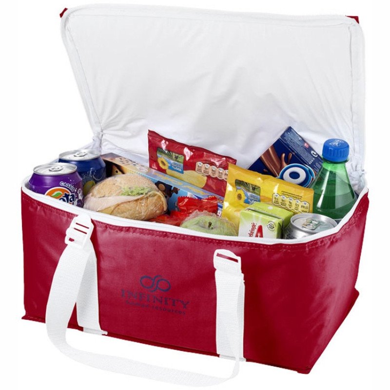 Сумка-холодильник "Lavrik", красный/белый Сумка-холодильник "Lavrik", красный/белый