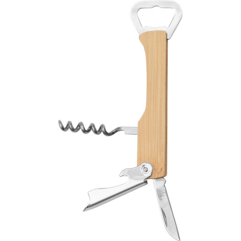 Сумка-холодильник Fabrizio со штопором, серый/черный Сумка-холодильник Fabrizio со штопором, серый/черный