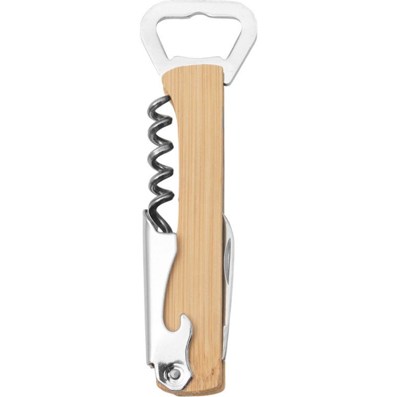 Сумка-холодильник Fabrizio со штопором, серый/черный Сумка-холодильник Fabrizio со штопором, серый/черный