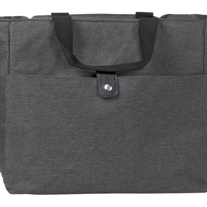 Сумка-холодильник Fabrizio со штопором, серый/черный Сумка-холодильник Fabrizio со штопором, серый/черный