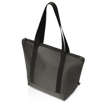 Сумка-холодильник «Cool XL» с двумя лямками на плечо, темно-серый