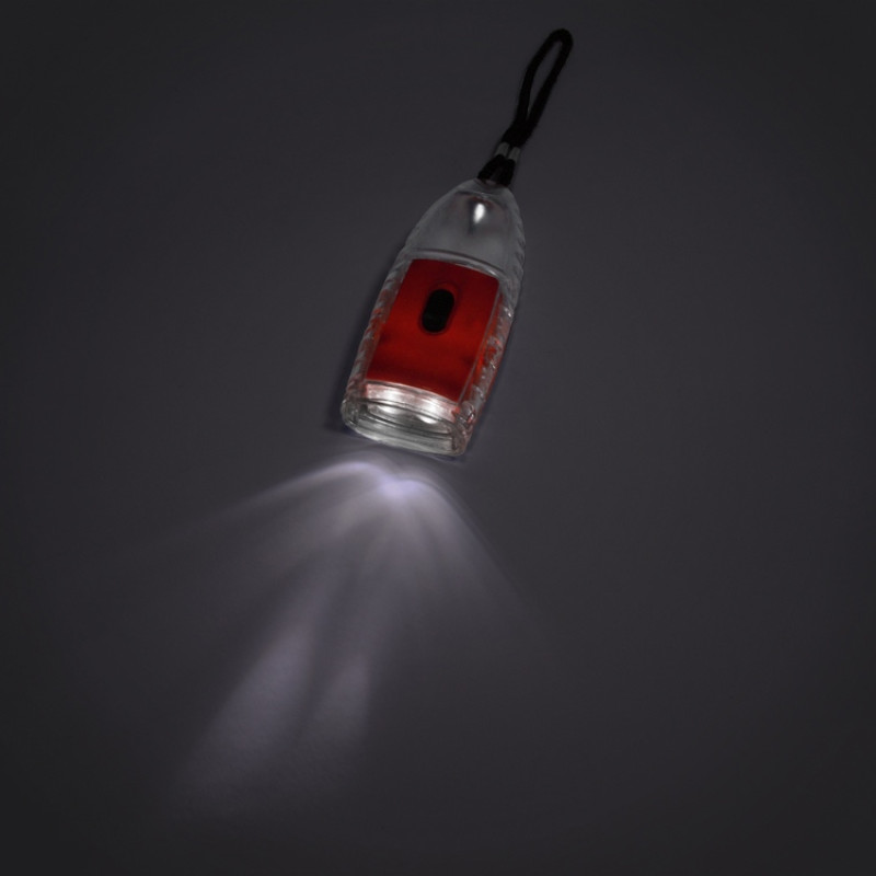 Фонарь «Обелиск», красный/прозрачный (Р)