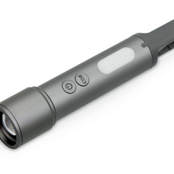 Фонарь аккумуляторный с регулируемым фокусом "Vortez", 9 режимов, 650 Лм