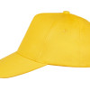 Бейсболка "Memphis" детская 165 гр, желтый