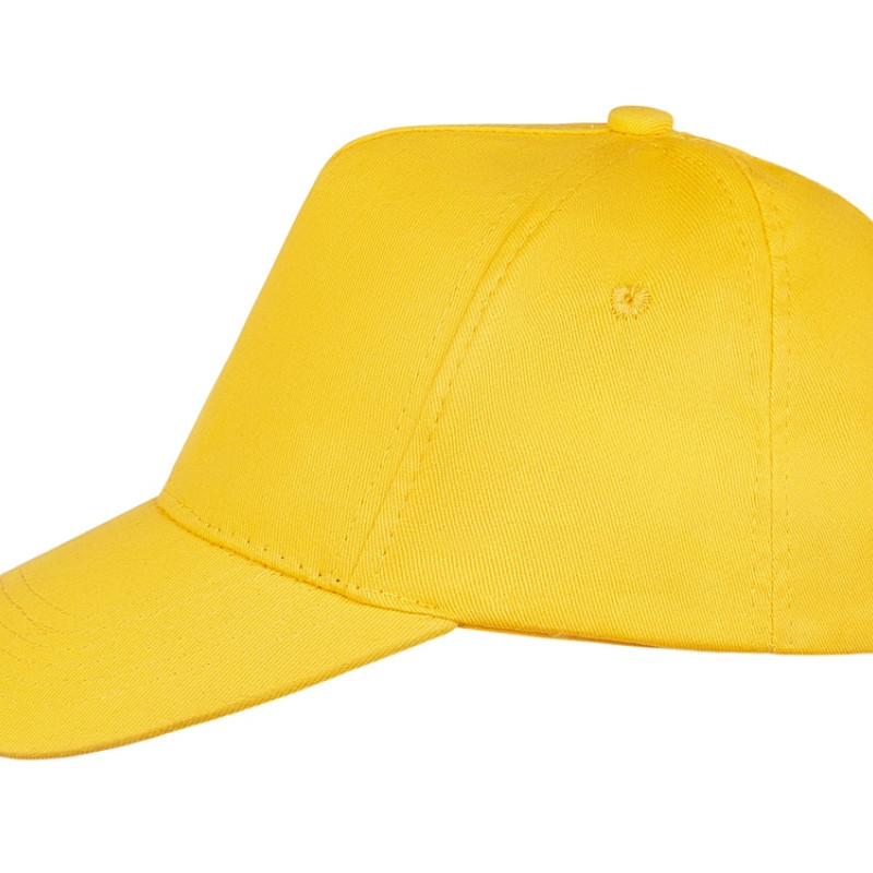 Бейсболка "Memphis" детская 165 гр, желтый