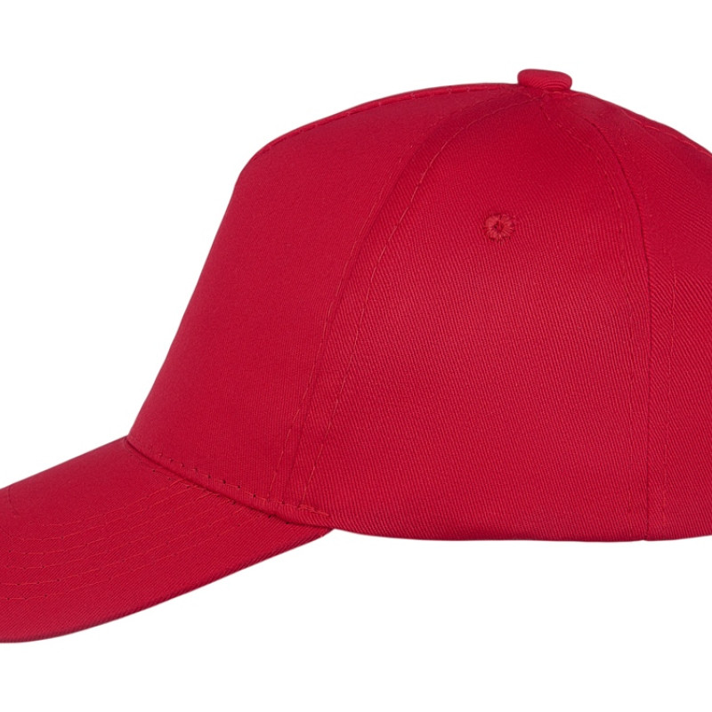 Бейсболка "Memphis" детская 165 гр, красный