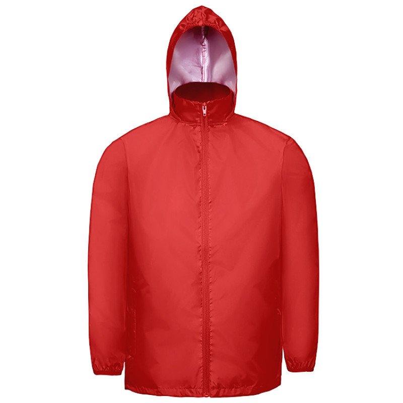 Ветровка "Miami 2.0" детская с чехлом, красный