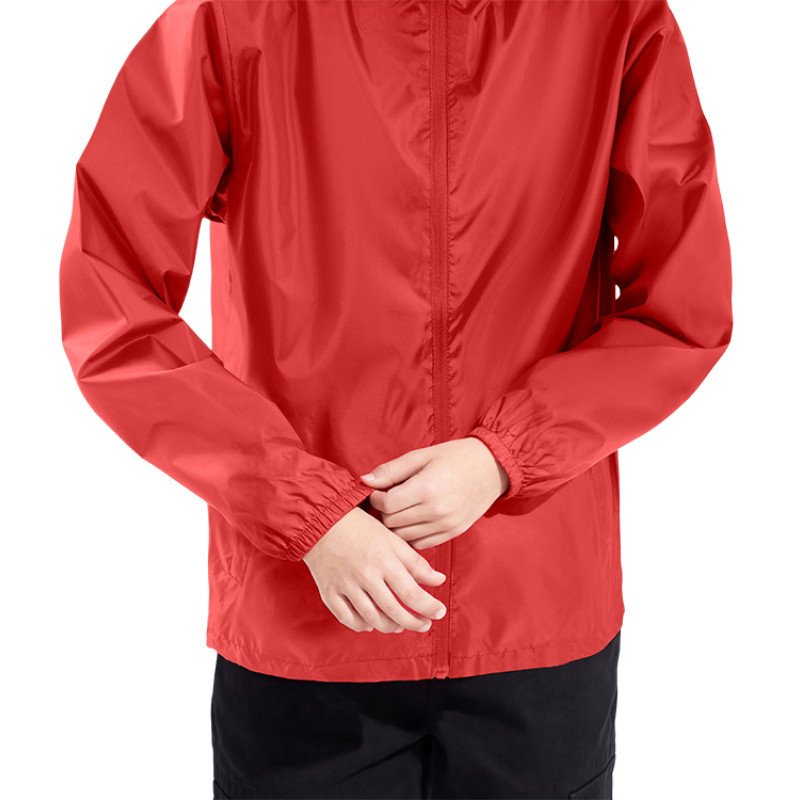 Ветровка "Miami 2.0" детская с чехлом, красный