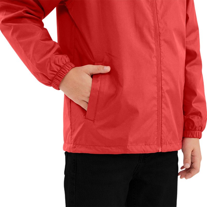 Ветровка "Miami 2.0" детская с чехлом, красный