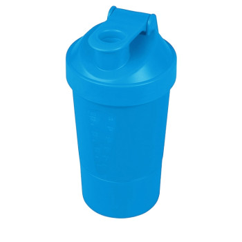 Шейкер для спортивного питания «Level Up», голубой