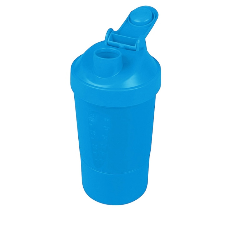 Шейкер для спортивного питания «Level Up», голубой
