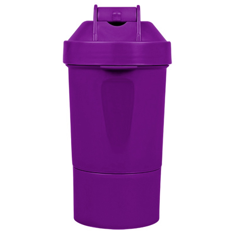 Шейкер для спортивного питания «Level Up», фиолетовый