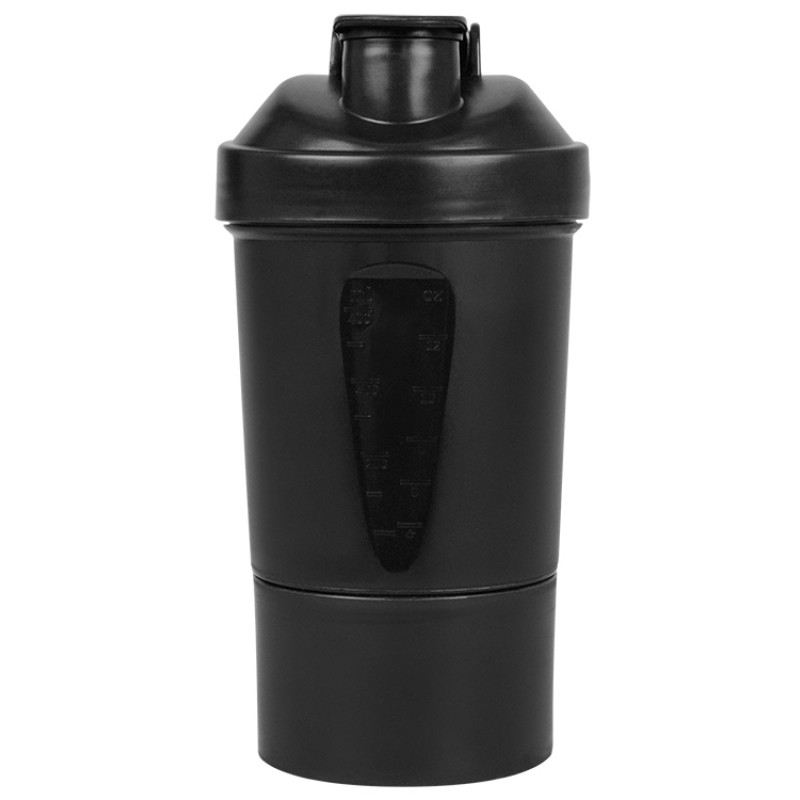 Шейкер для спортивного питания «Level Up», черный