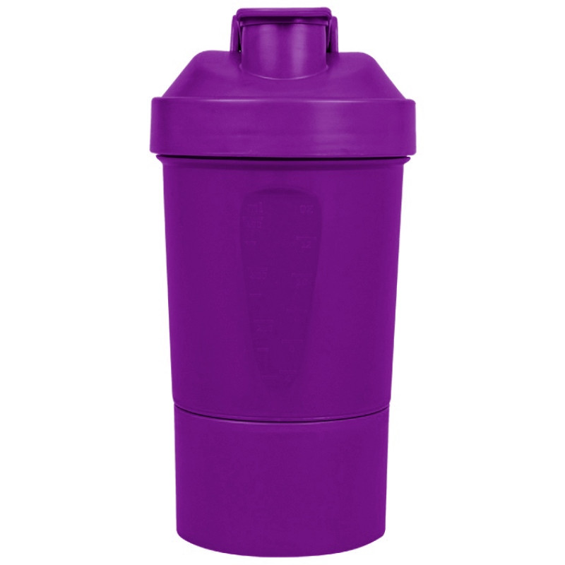 Шейкер для спортивного питания «Level Up», фиолетовый