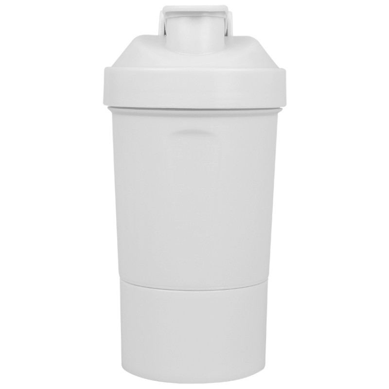 Шейкер для спортивного питания «Level Up», белый