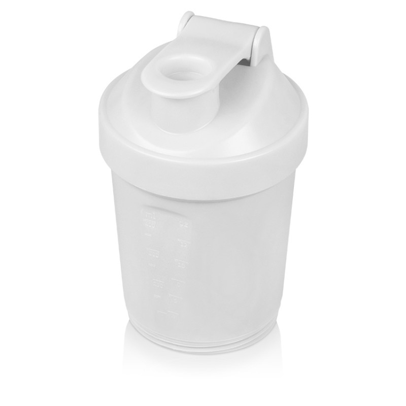 Шейкер для спортивного питания «Level Up», белый