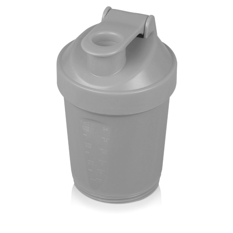 Шейкер для спортивного питания «Level Up», серый