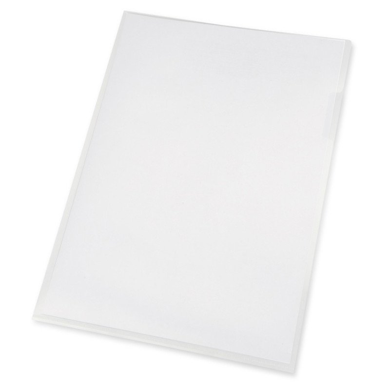 Папка- уголок, для формата А4, плотность 180 мкм, прозрачный матовый