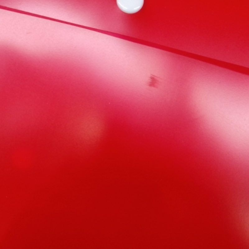 Папка-конверт А4 с кнопкой, красный (Р)