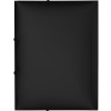 Папка формата А4 на резинке, черный