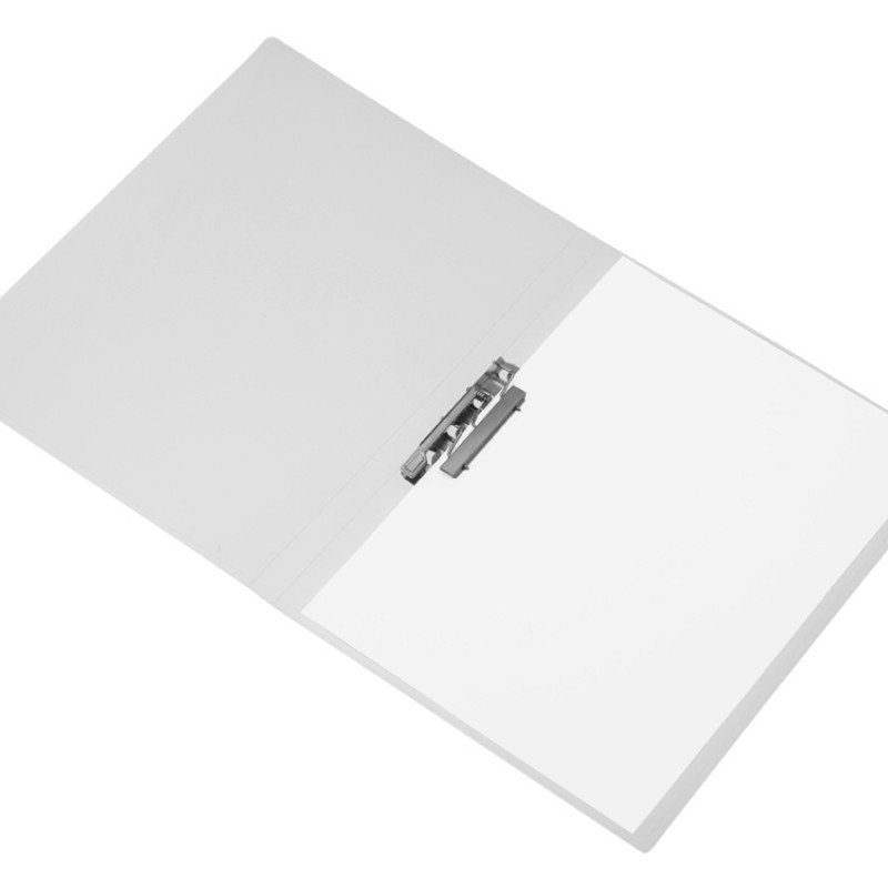 Папка пластиковая с боковым зажимом, прозрачный