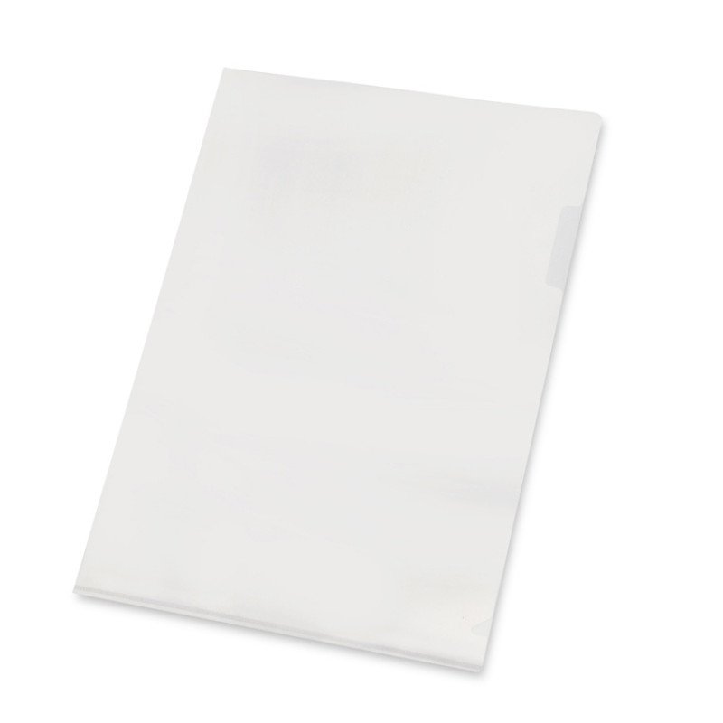 Папка- уголок, для формата А4, плотность 180 мкм, прозрачный матовый