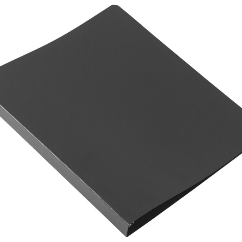 Папка на 4-х кольцах А4, черная