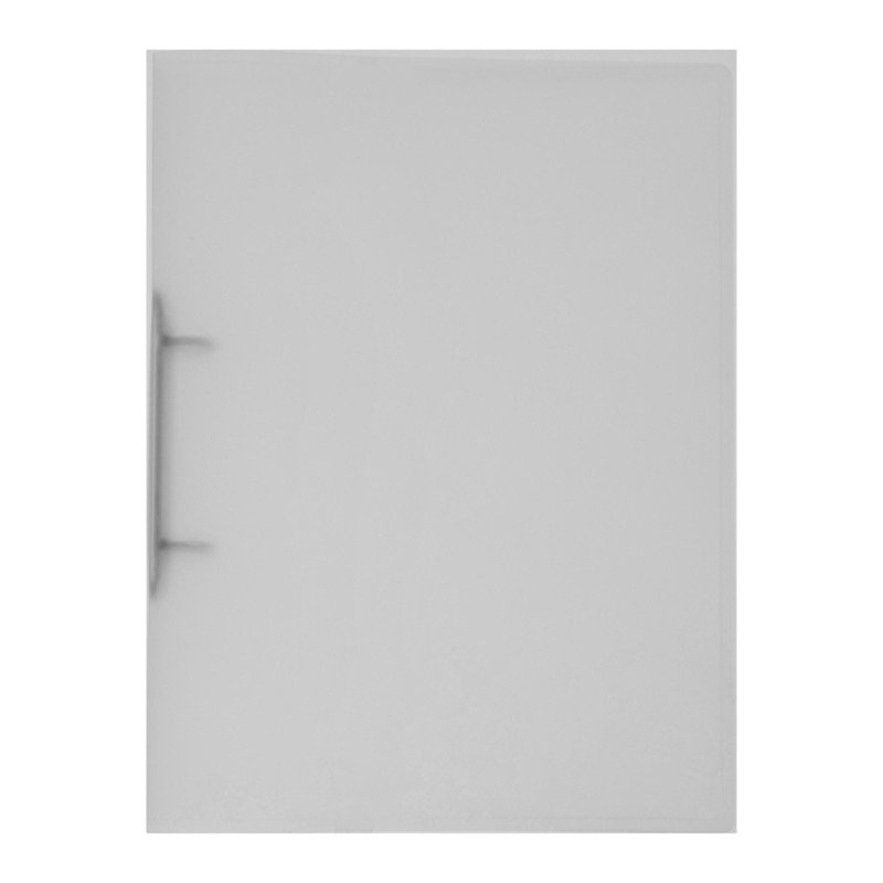 Папка пластиковая с 2 кольцами, прозрачный