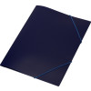 Папка формата А4 на резинке, синий