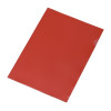 Папка-уголок прозрачный формата А4  0,18 мм, красный глянцевый