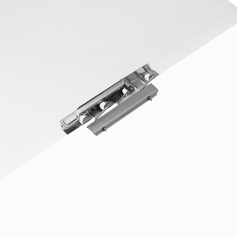 Папка пластиковая с боковым зажимом, прозрачный