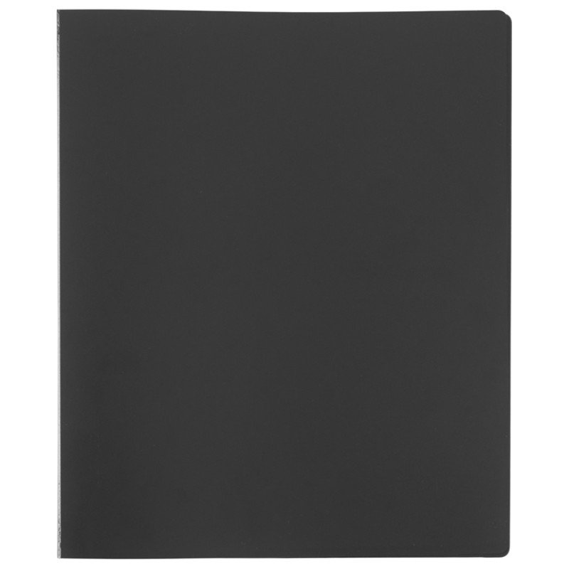 Папка на 4-х кольцах А4, черная