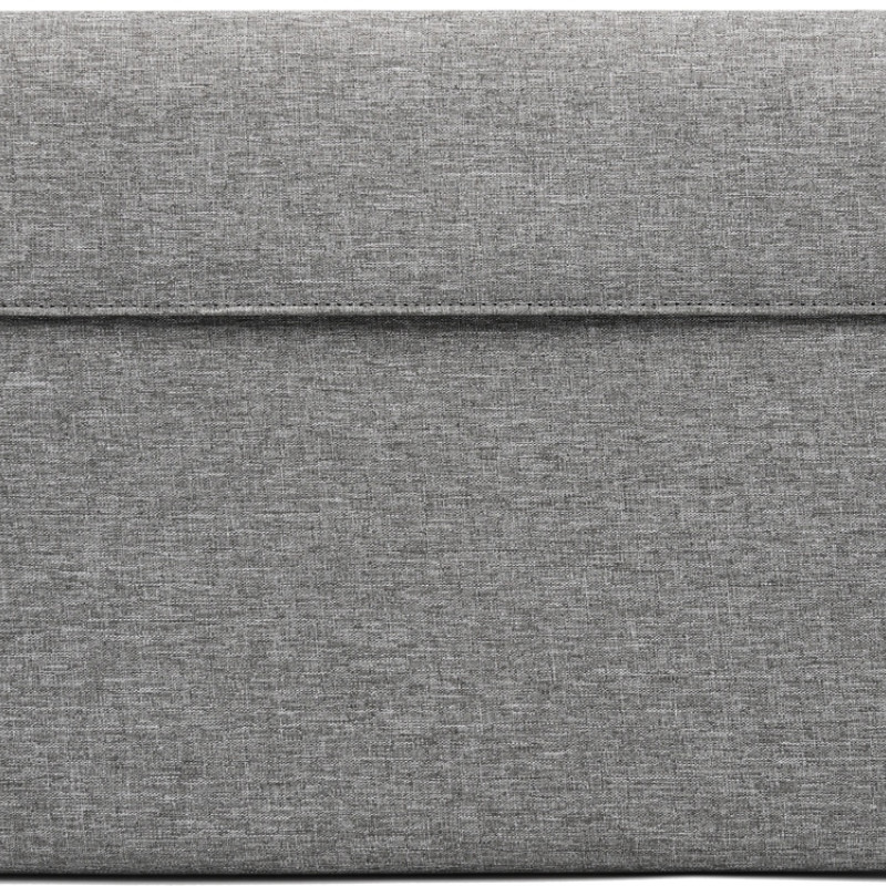 Портфолио А4 из RPET с отделением для ноутбука "NotyFolio Eco", 20 л FSC бумаги, серый