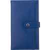 Блокнот-кошелек с сменным блоком А6 "Wall Street", 64 листа, синий