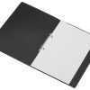 Папка пластиковая с 2 кольцами, черный