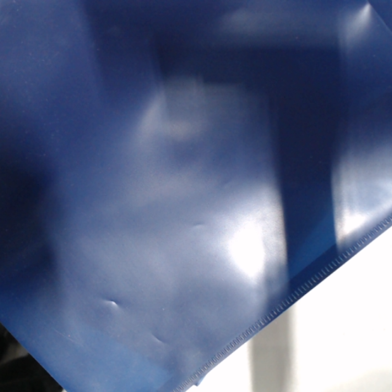 Папка-конверт А4 с кнопкой, синий (Р)