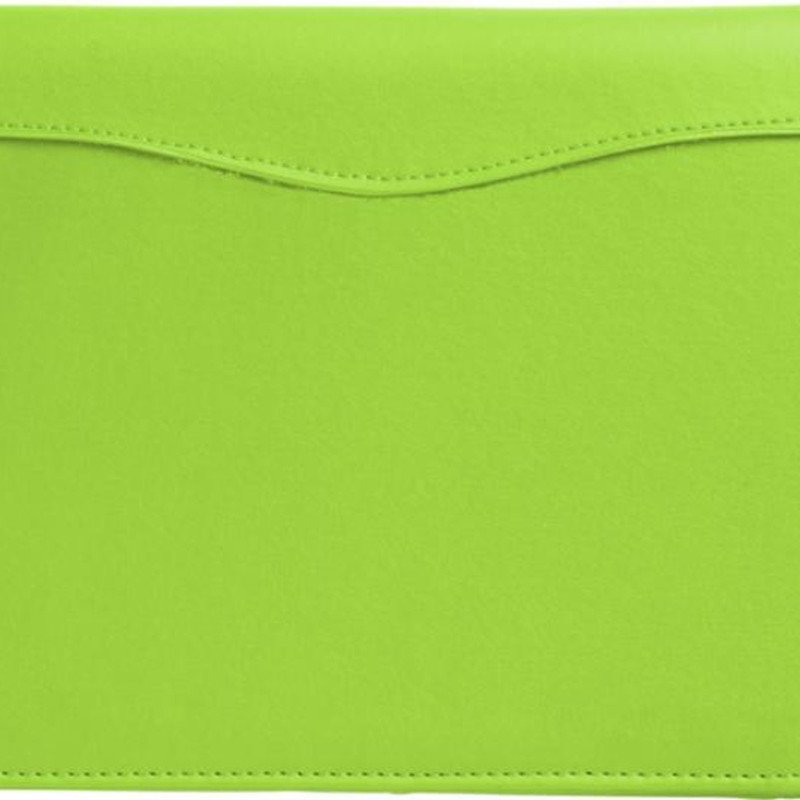 Папка A5 "Ebony", зеленое яблоко