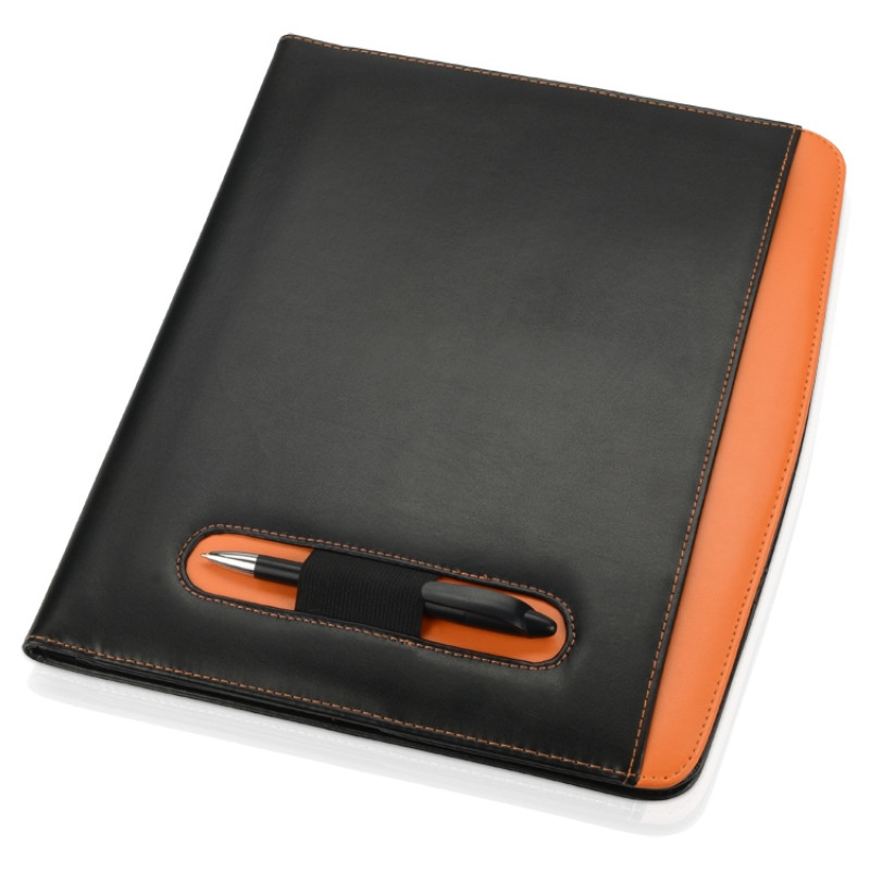 Папка для документов "Guidon", черный/оранжевый (Р)