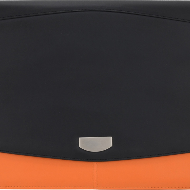 Папка для документов "Gabin", черный/оранжевый (Р)