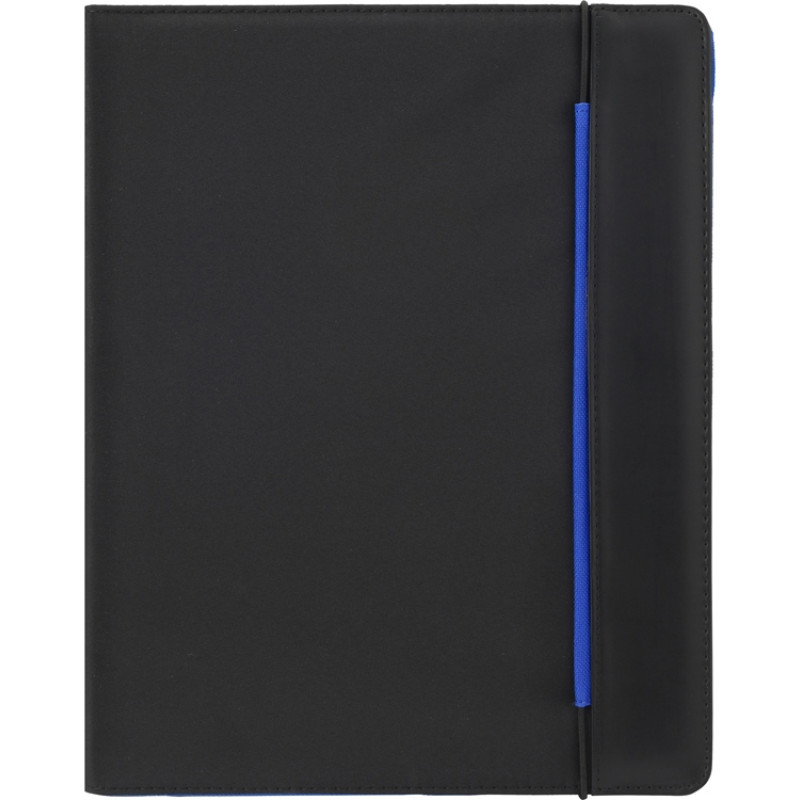 Папка для документов «Делос», черный/синий