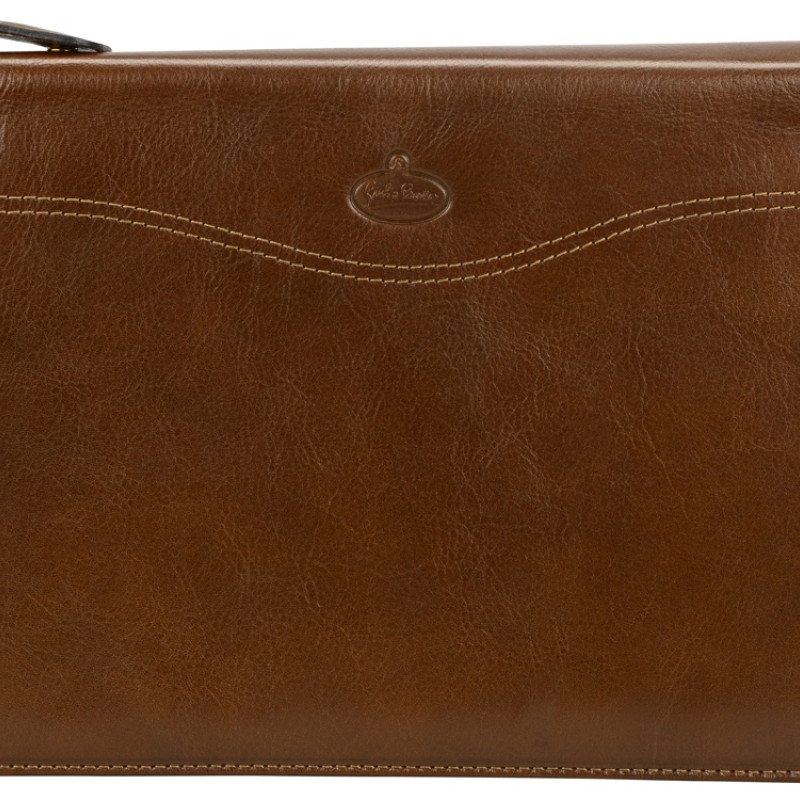 Папка на молнии «Первое лицо» Giulio Barсa, коричневый