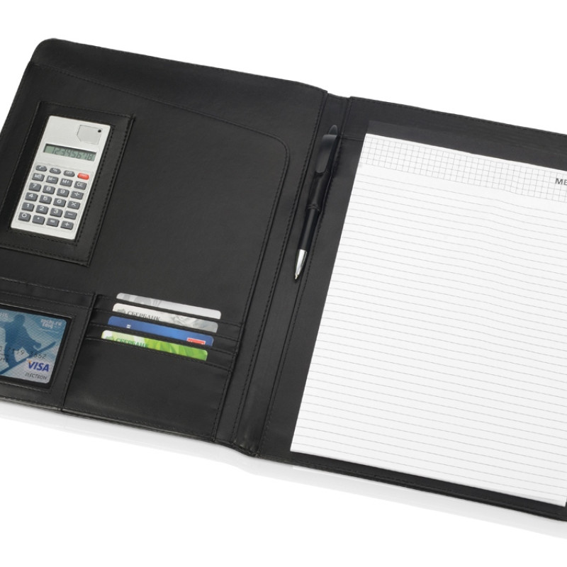 Папка для документов "Guidon", черный/оранжевый (Р)