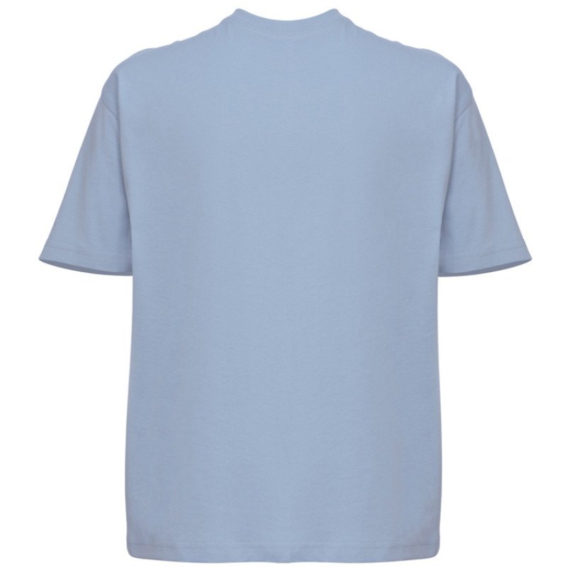 Детская футболка оверсайз «Liyon», небесно-голубой